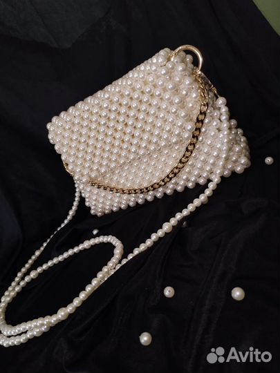 Сумка из жемчуга