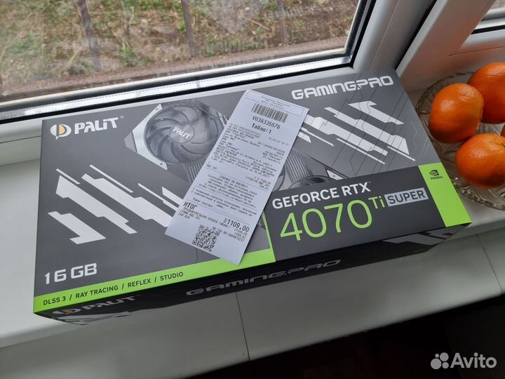 Раlit RTX 4070 Ti Super GamingPro 16GB (Ситилинк)