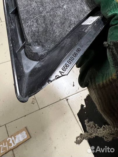 Декоративная крышка двигателя mercedes s w222 656