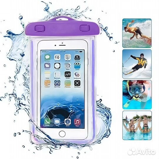 Чехол водонепроницаемый для мобильных телефонов фи