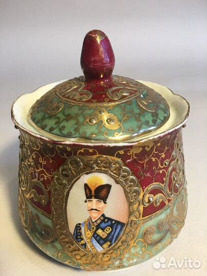 Сахарница антикварная