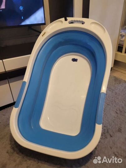 Детская ванночка для купания складная