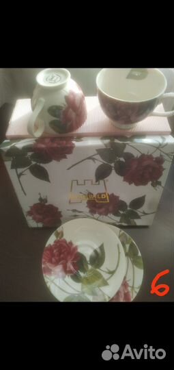 Чайный сервиз фарфор