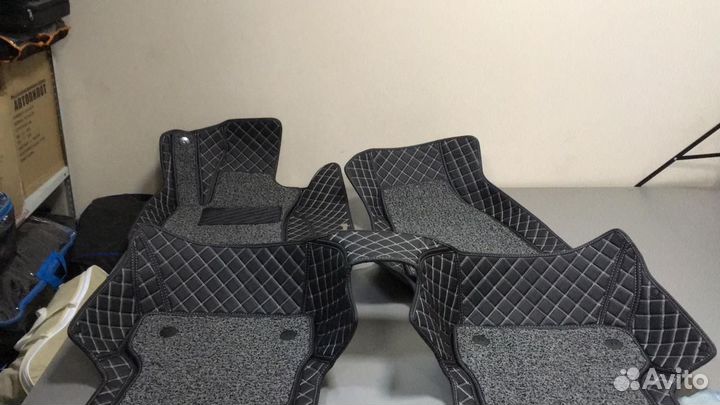 3D Коврики Volkswagen из Экокожи