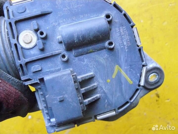 Моторчик Стеклоочистителя левый Peugeot 407