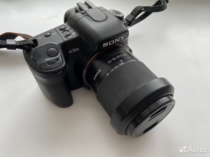 Зеркальный фотоаппарат Sony Alpha dslr-A300 Kit
