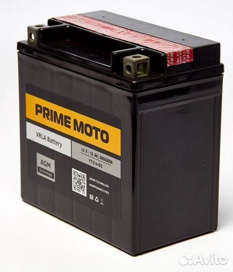 Аккумулятор 14 Ач Prime Moto
