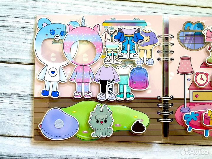 Тока Бока альбом на липучках