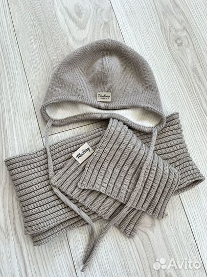 Комплект шапка и шарф