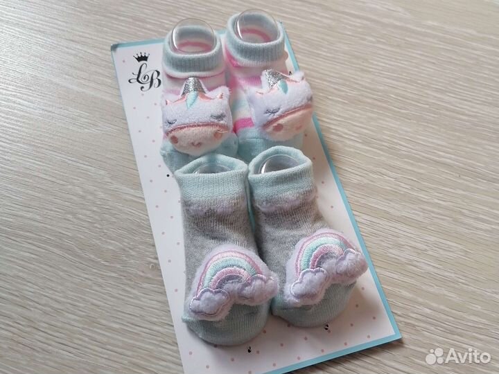 Носочки для новорожденных