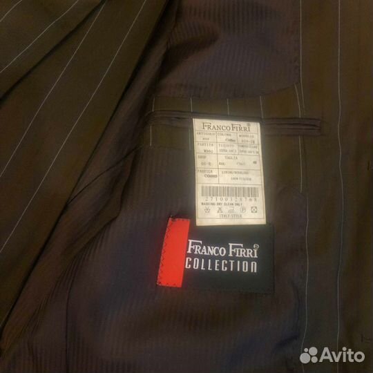 Костюмымужские оригинал шерсть размер 48-50 Meucci