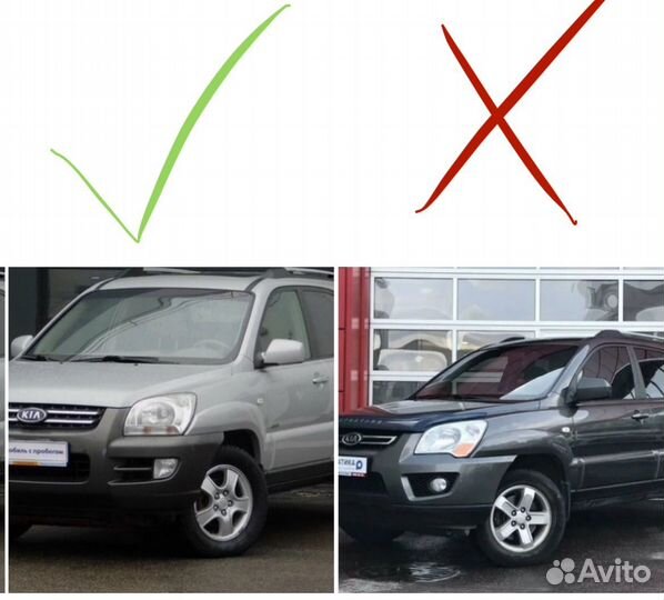 Рамка переходная kia sportage 2 2005-2007г