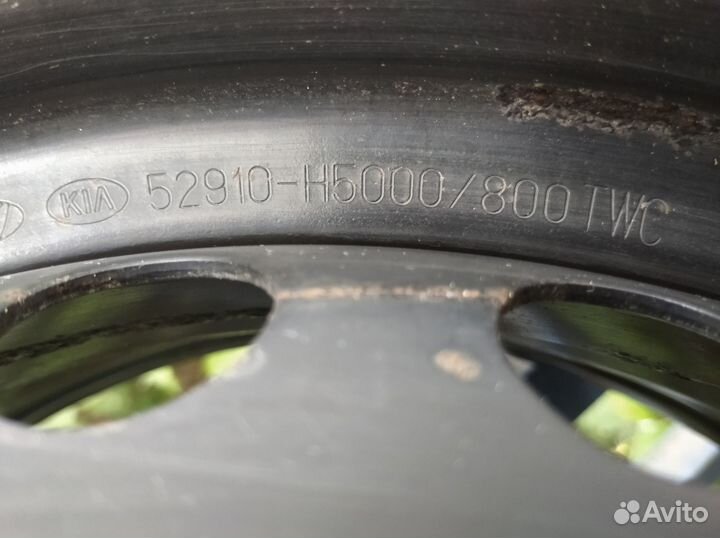 Диски R15 на KIA-Hyundai