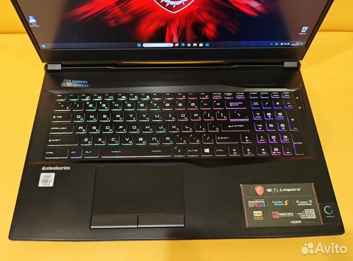 Msi Leopard 17 i7-10750h/32gb/RTX 2070