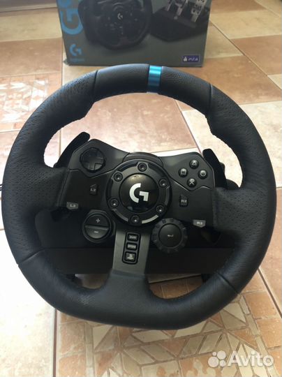 Игровой руль Logitech g923 PS4 + пк