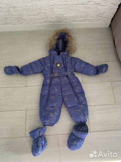 Зимний комбинезон для мальчика