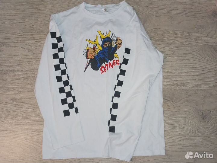 Лонгслив оверсайз унисекс