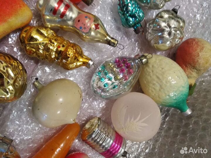 Елочные игрушки СССР