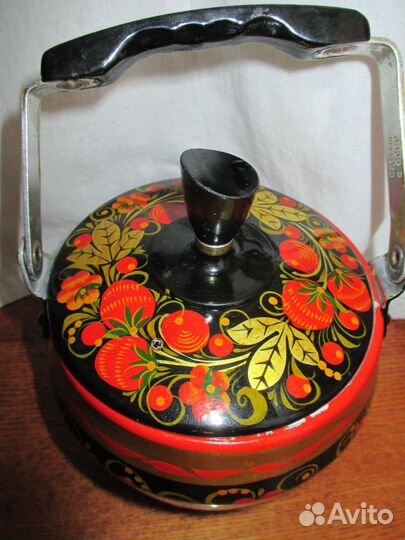 Сахарница хохлома