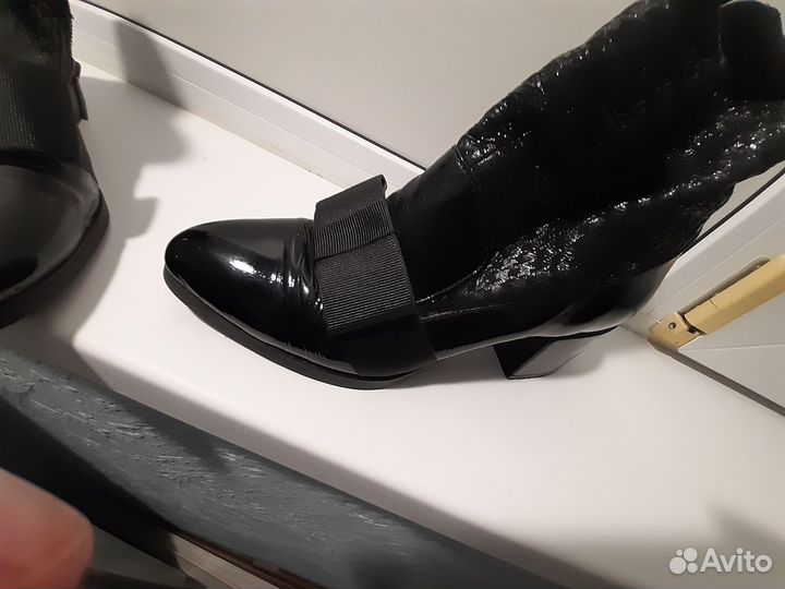 Ботильоны натуральная кожа