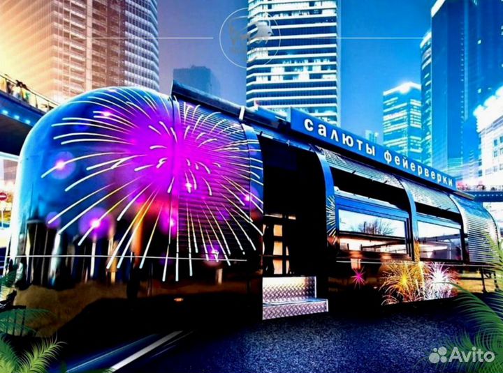 Фудтрак кафе со входом