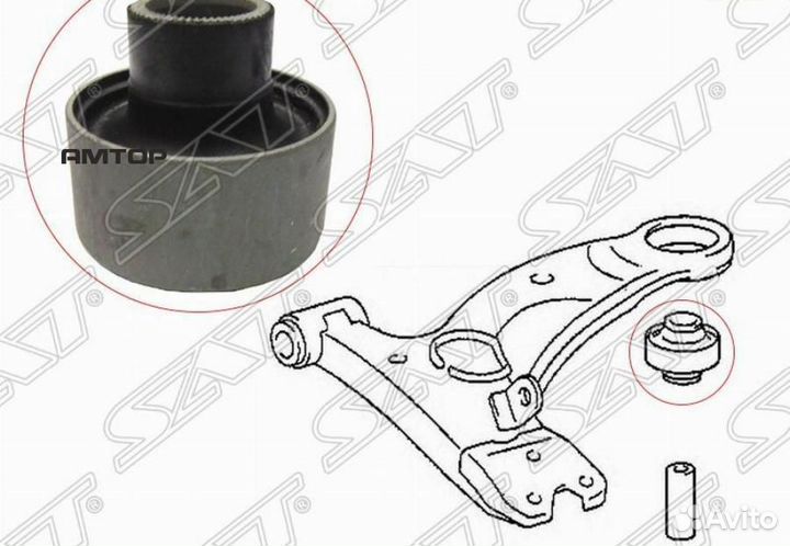 SAT ST-48655-44020 Сайлентблок RR (вертикальный) п