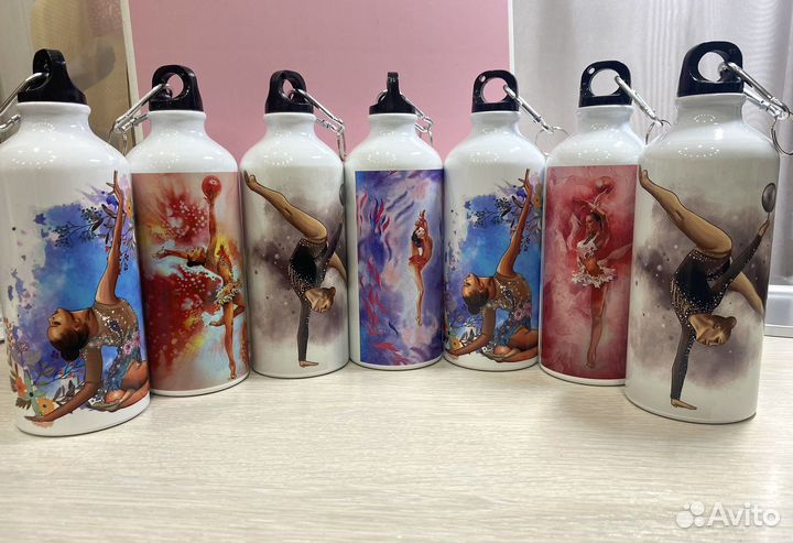 Бутылочка с гимнасткой