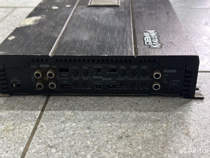 Усилитель 4 канальный kicx