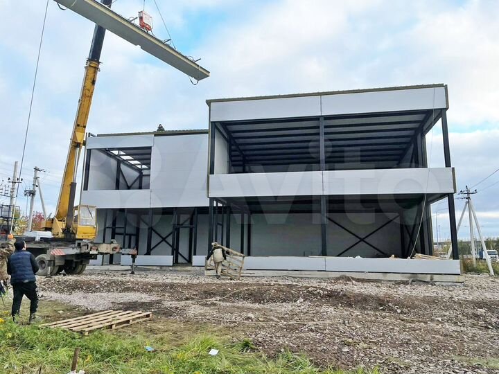 Склад/магазин/баня 420 м2