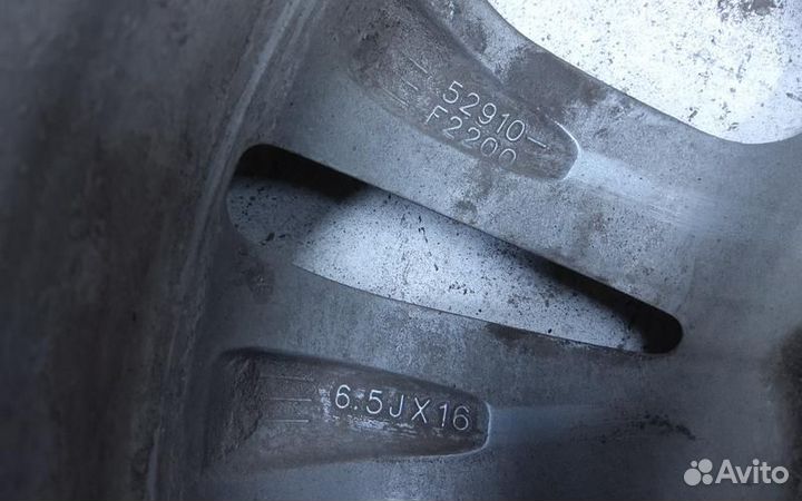 Диск колеса литой Hyundai Elantra 6 R16