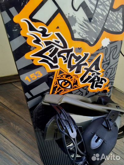 Сноуборд комплект black fire