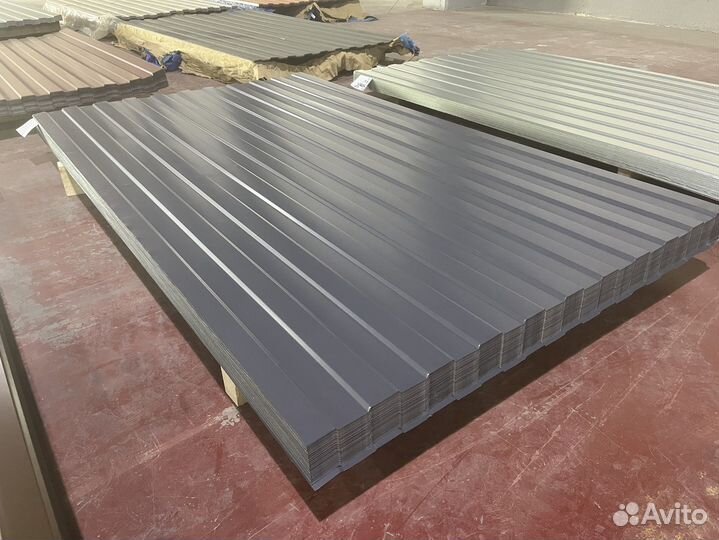 Профлист серый (RAL 7024)