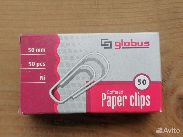 Скрепка концелярская