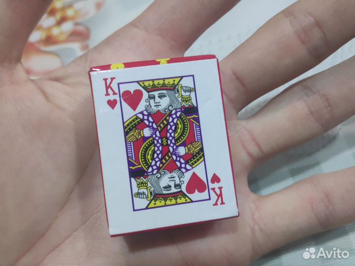 Маленькие игральные карты