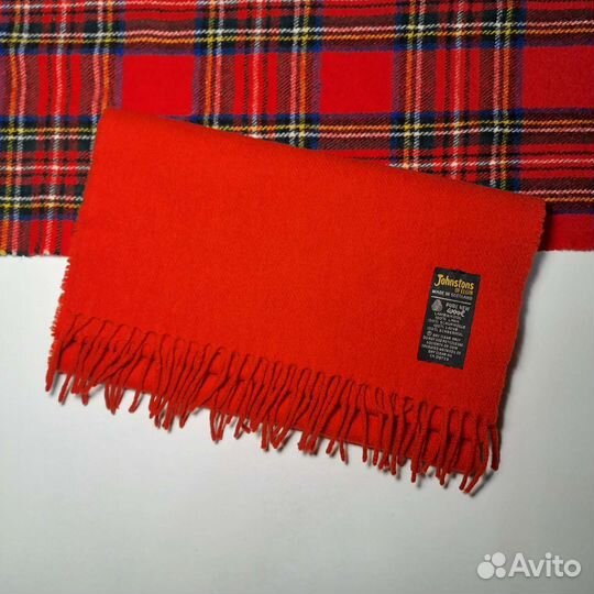 Винтажный шарф Johnstons of Elgin made in Scotland