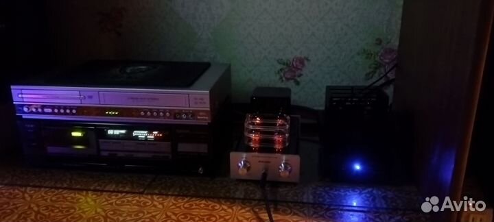 Ламповый усилитель для наушников. 100 v
