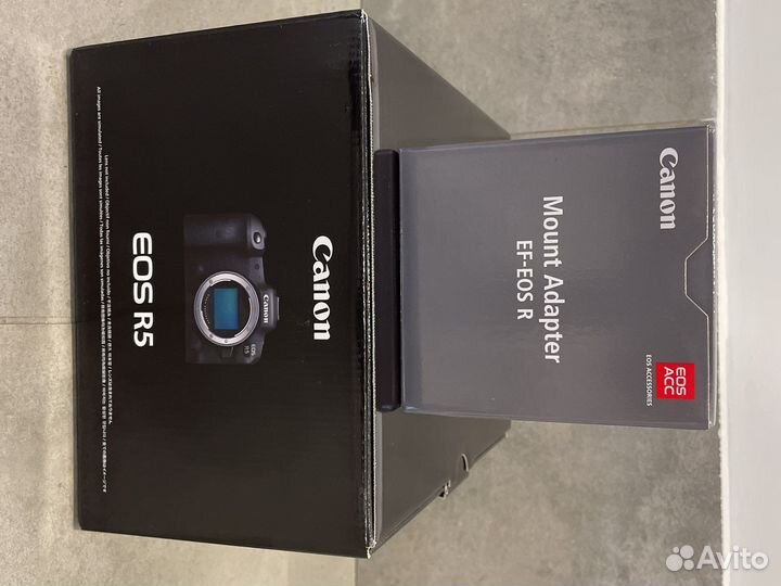 Canon EOS R5 Body + переходник EF-EOS R Новый