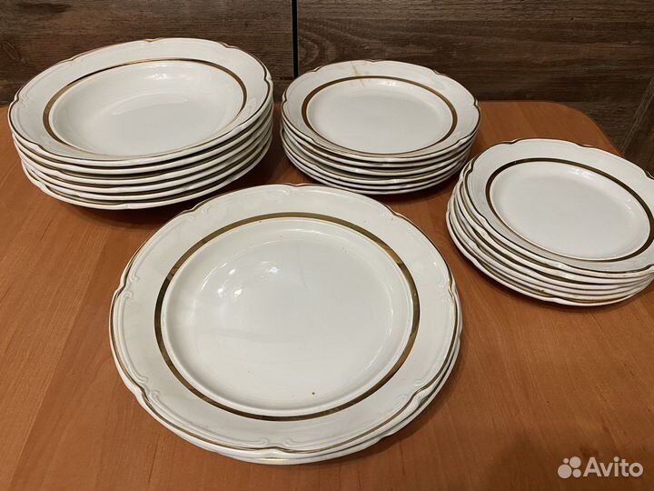 Столовый сервиз СССР зик