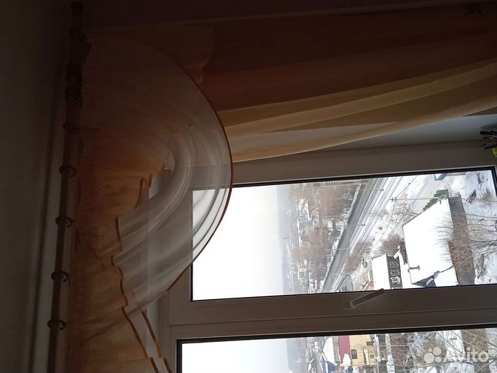 Тюль/шторы для ванны много (Садовая