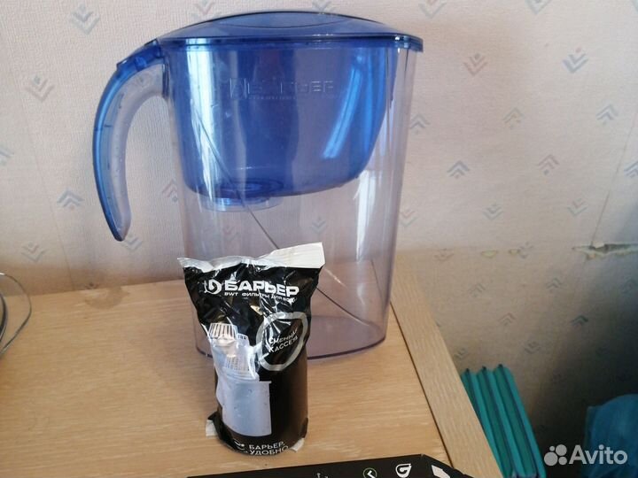 Фильтр для воды Барьер +новый картридж на 90 дней