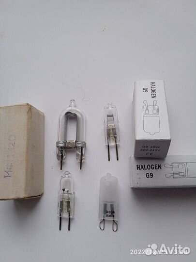 Лампы накаливания галогенные