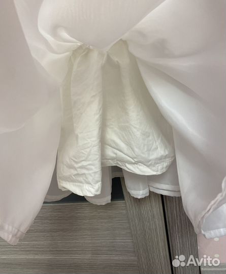 Белое платье для девочки 92