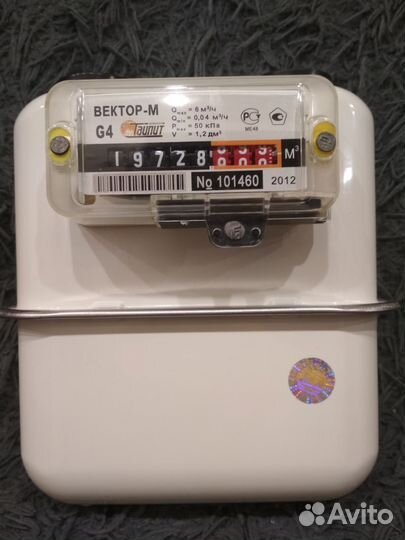 Газовый счетчик g4