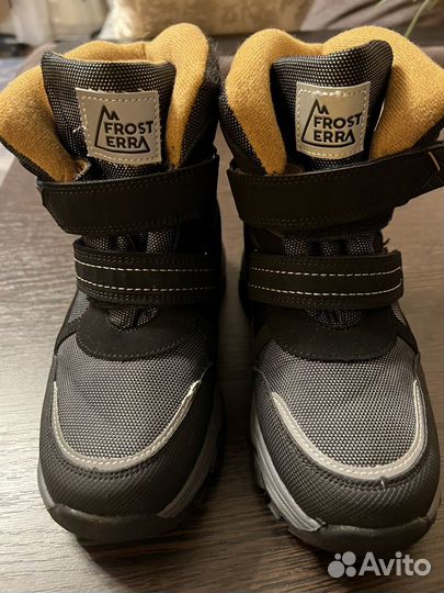 Зимние новые ботинки для мальчика 37 р-р