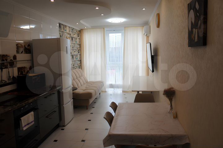 1-к. квартира, 54 м², 6/23 эт.