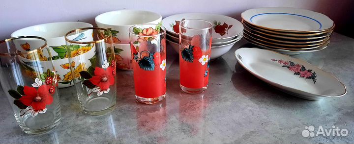 Посуда СССР одним лотом 7 предметов