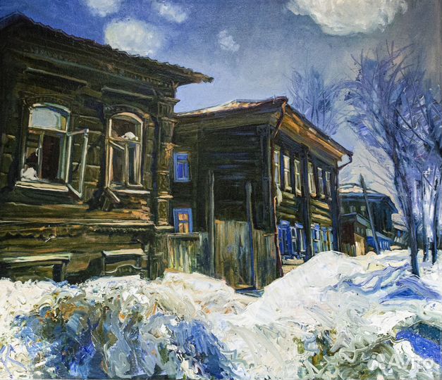 Картина маслом на холсте 