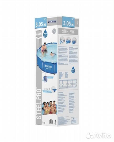 Новый бассейн 3,05х76 bestway