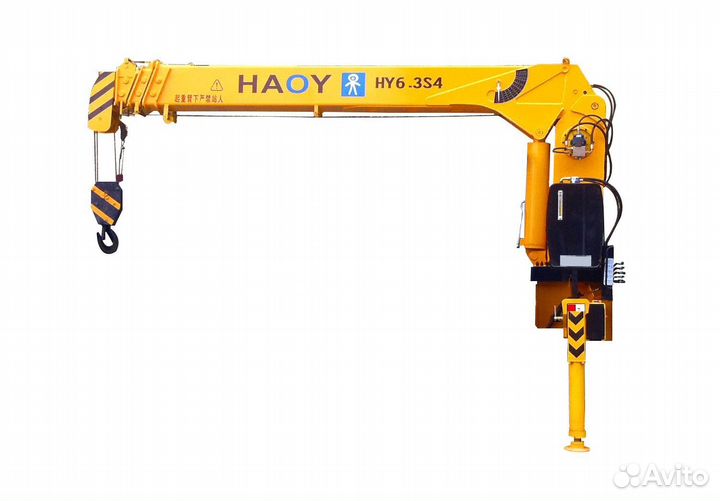 Кран-манипулятор haoyi 6,3т/11,2