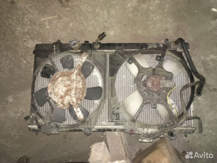 Радиатор охлаждения двигателя Hyundai Sonata 2